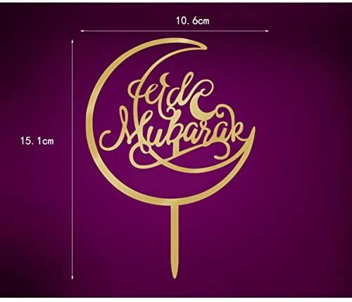 Eid Mubarak stor text acrylic toppers
