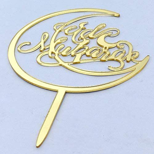 Eid Mubarak stor text acrylic toppers