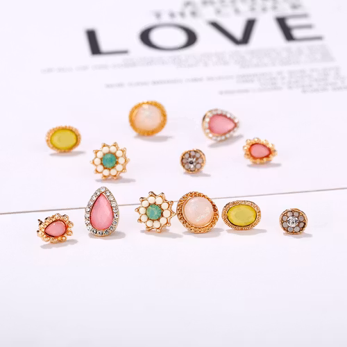 6 Eleganta Örhängen: Tidlös Design!