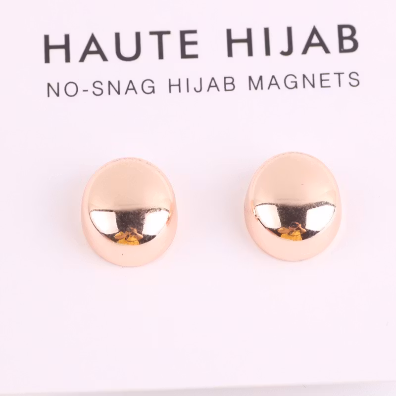 Maximal styrka no-snag Hijab-magneter - glansiga