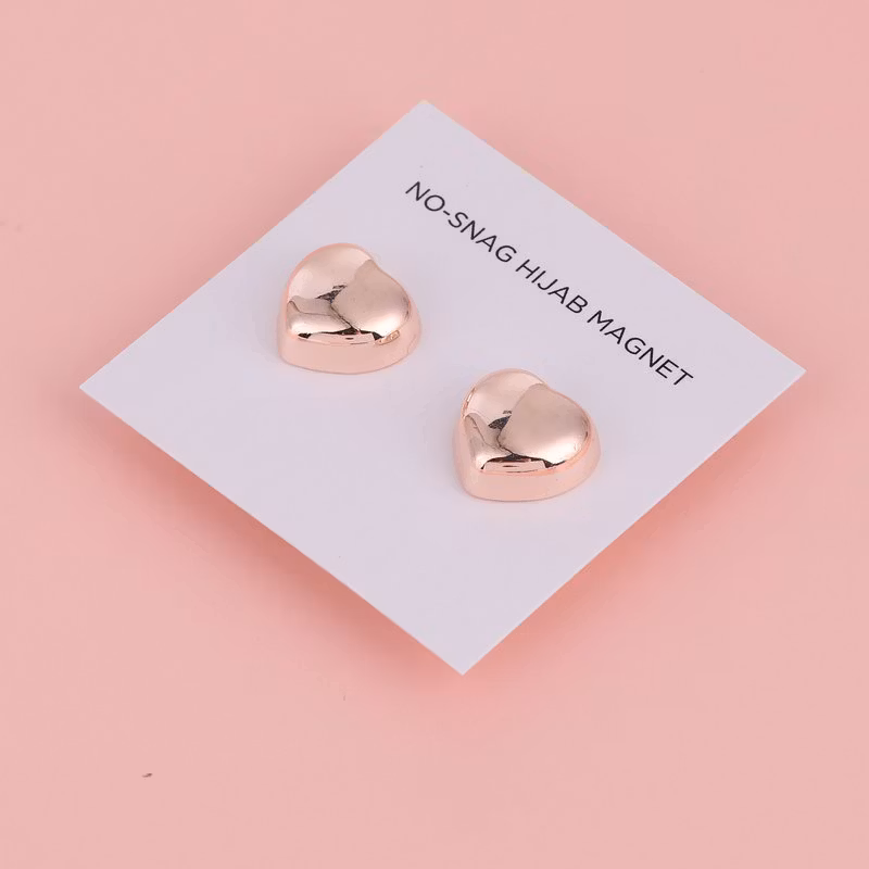 Maximala styrka snag-fri hijabmagneter - Heart