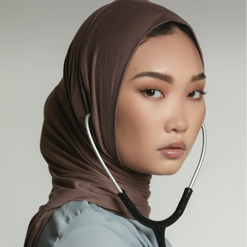 Instant Premium Jerseyhijab med öronhål