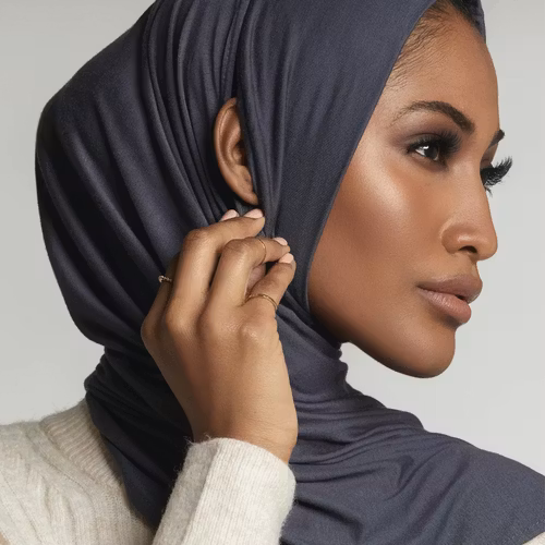 Instant Premium Jerseyhijab med öronhål