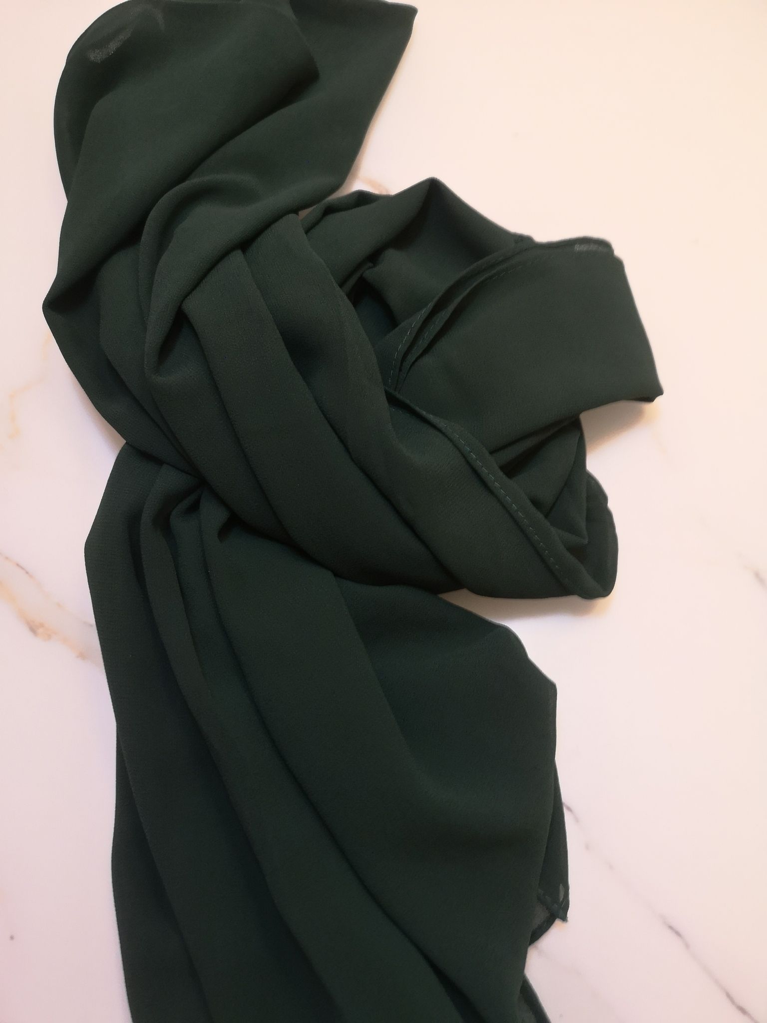 Exklusiv Chiffonhijab - 62 Färger, Hög Kvalitet!
