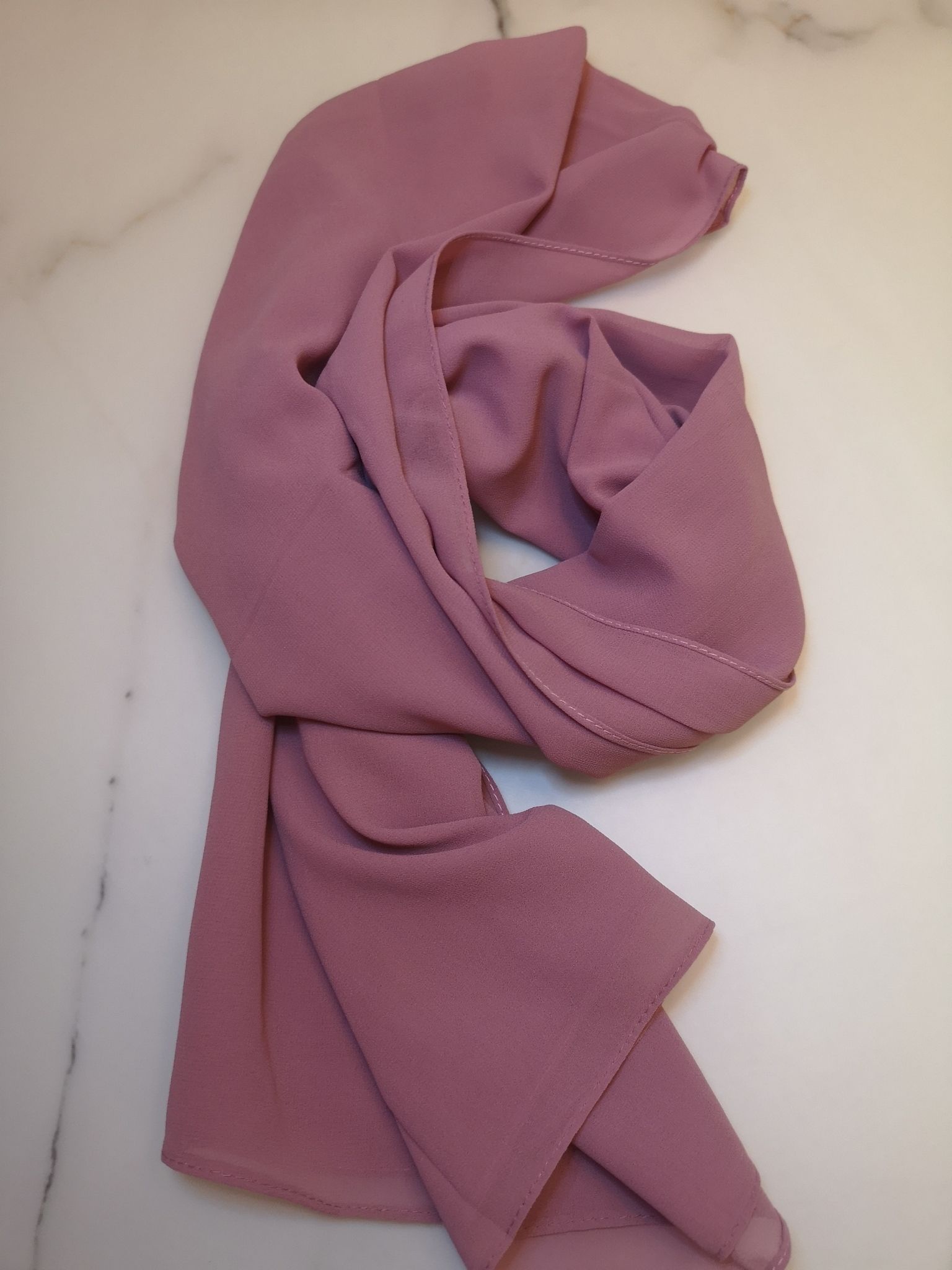 Exklusiv Chiffonhijab - 62 Färger, Hög Kvalitet!