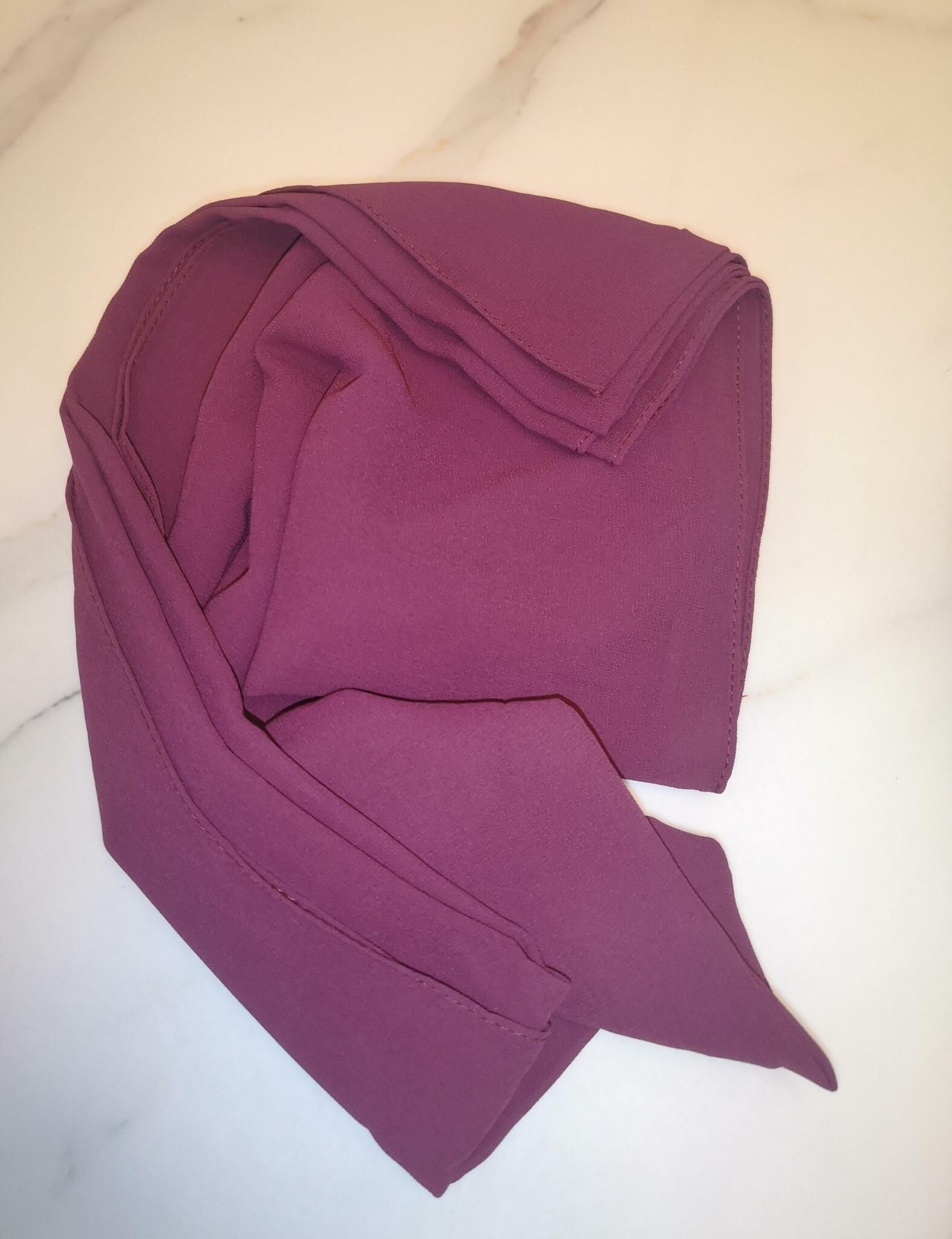 Exklusiv Chiffonhijab - 62 Färger, Hög Kvalitet!