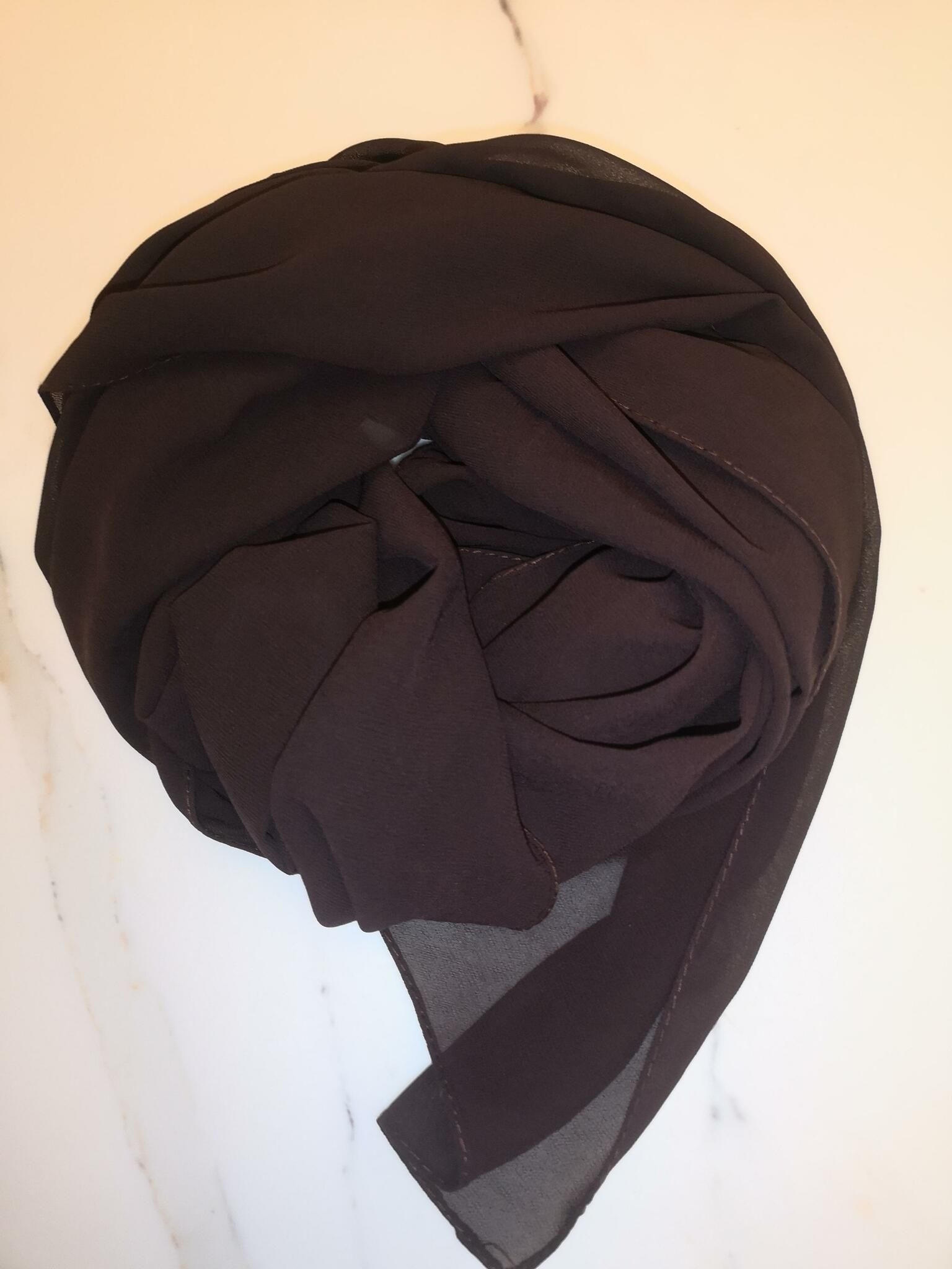Exklusiv Chiffonhijab - 62 Färger, Hög Kvalitet!