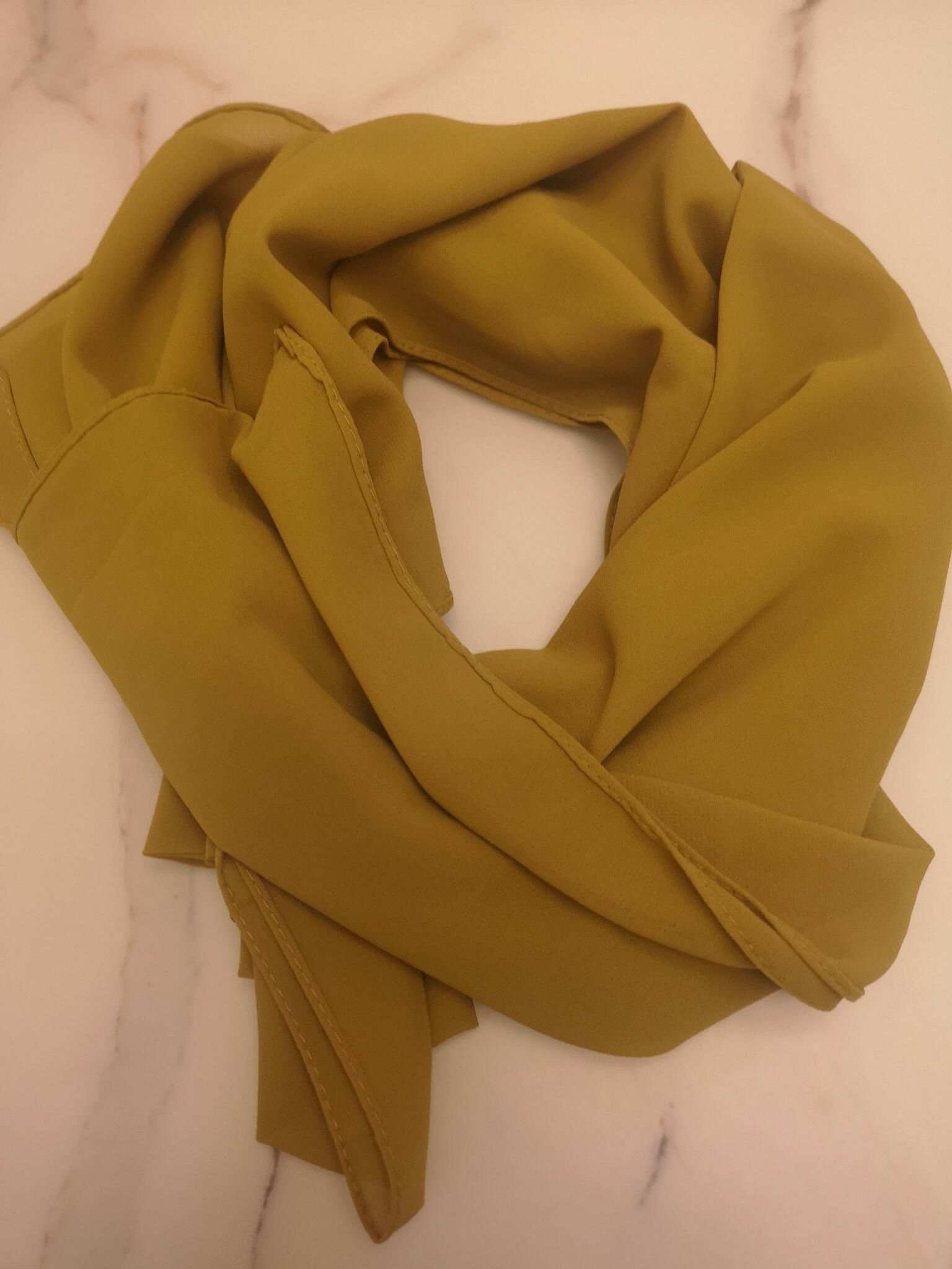 Exklusiv Chiffonhijab - 62 Färger, Hög Kvalitet!
