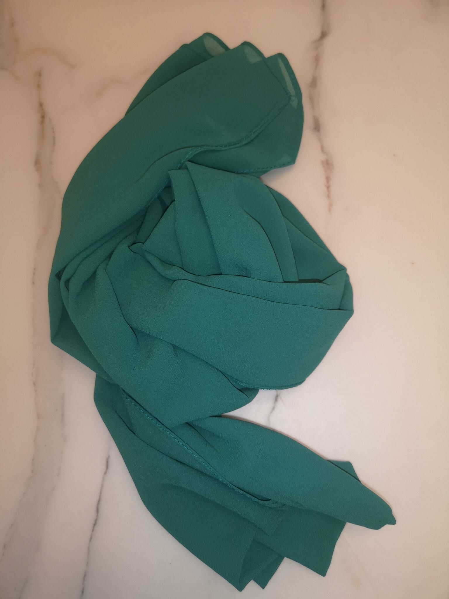 Exklusiv Chiffonhijab - 62 Färger, Hög Kvalitet!
