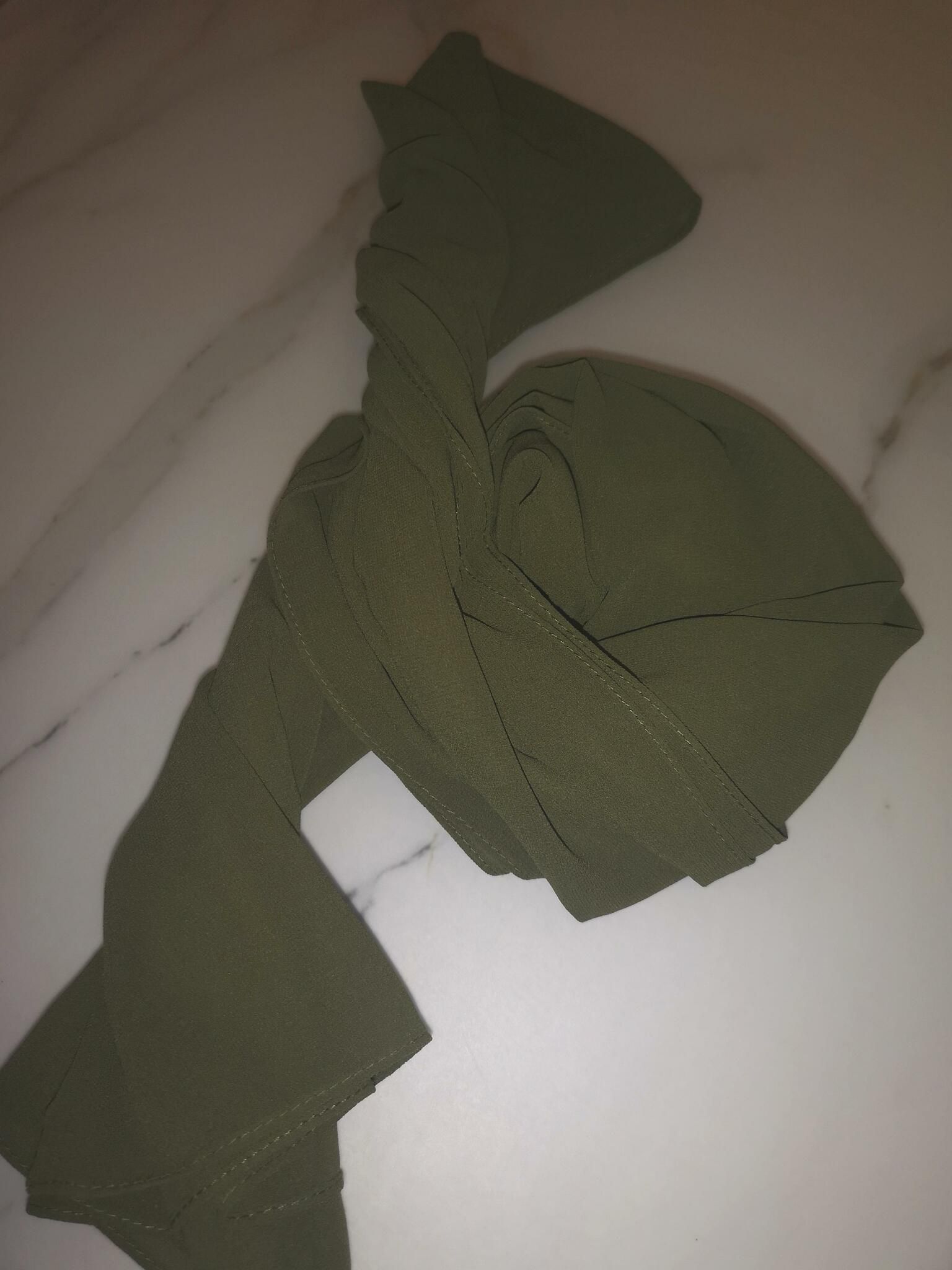 Exklusiv Chiffonhijab - 62 Färger, Hög Kvalitet!