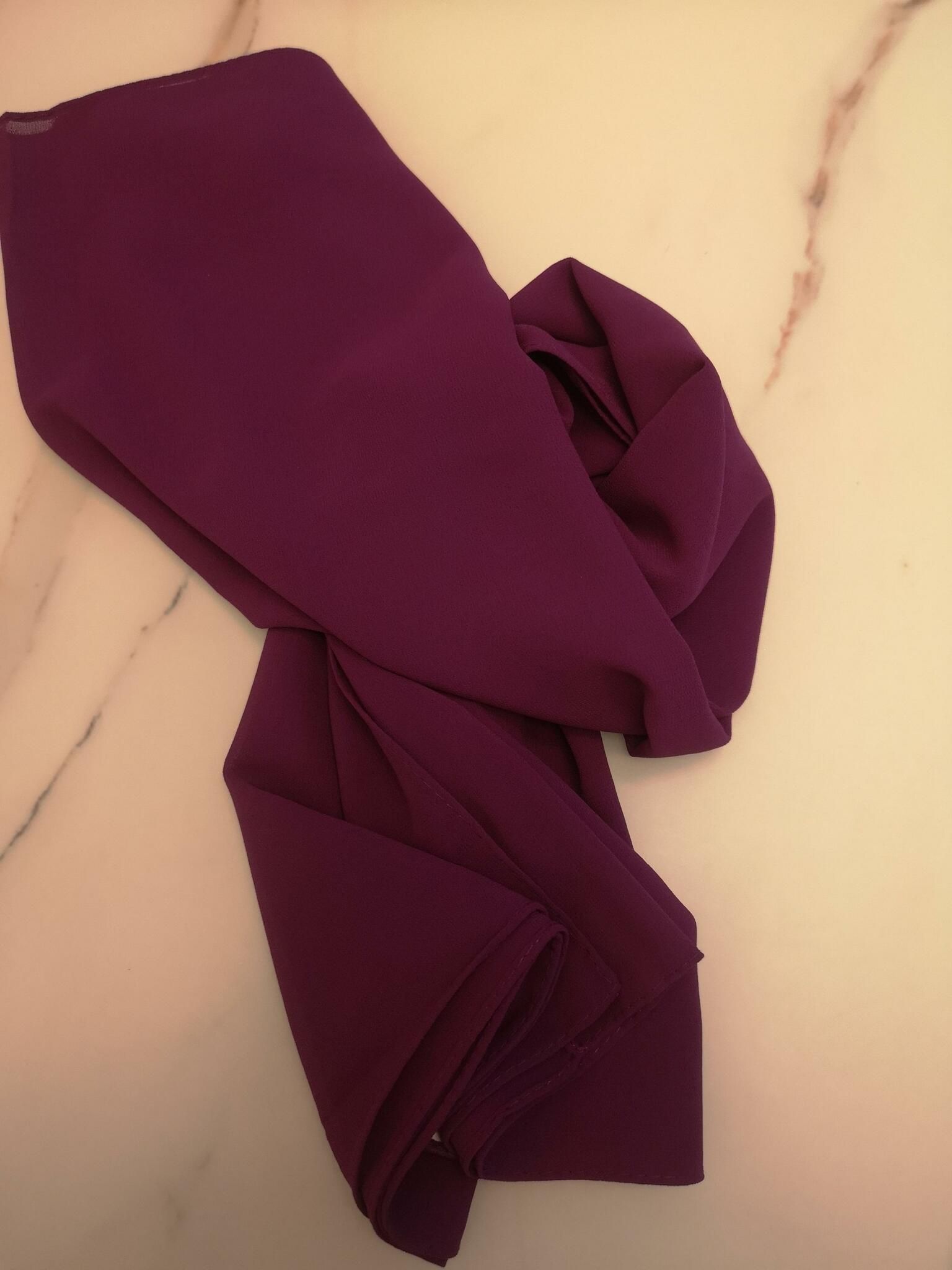 Exklusiv Chiffonhijab - 62 Färger, Hög Kvalitet!