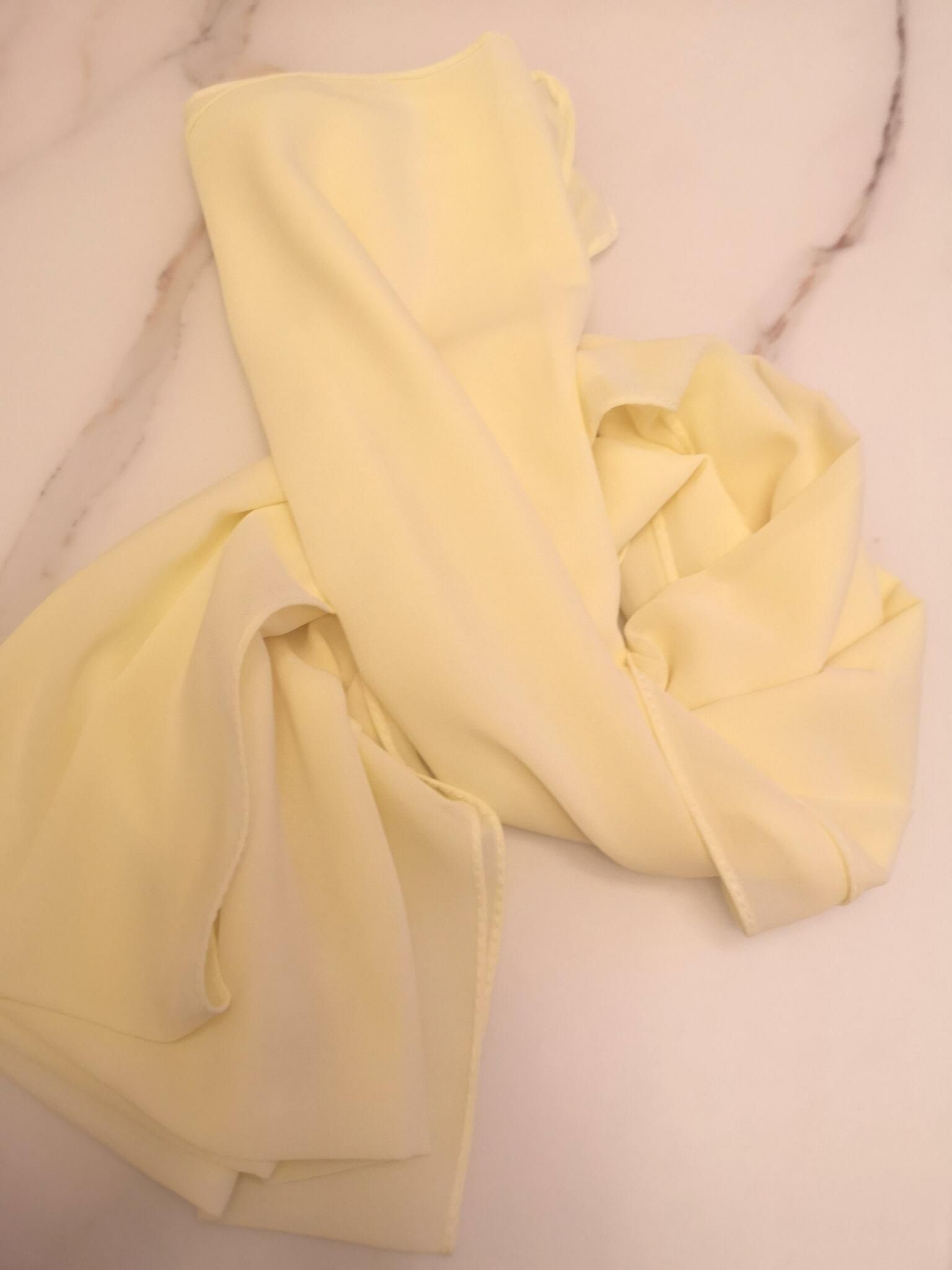 Exklusiv Chiffonhijab - 62 Färger, Hög Kvalitet!