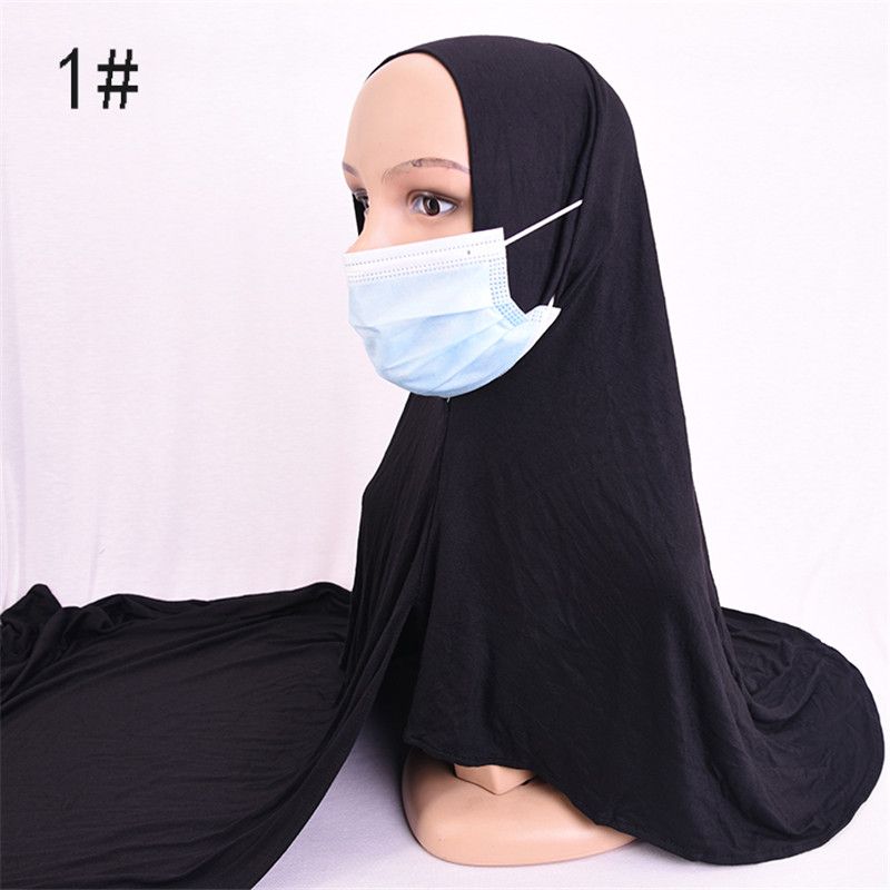 Instant Premium Jerseyhijab med öronhål