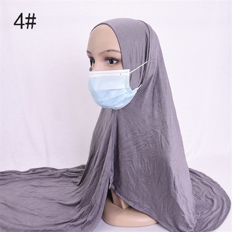 Instant Premium Jerseyhijab med öronhål