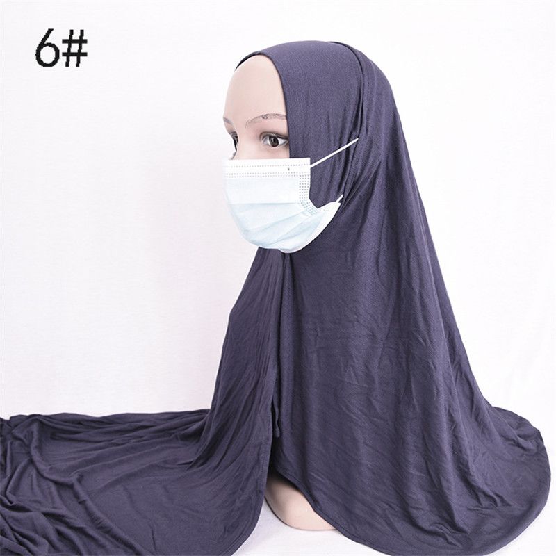 Instant Premium Jerseyhijab med öronhål
