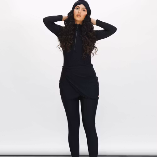 Burkini med stil – UPF50+, anti-UV, snabbtorkande