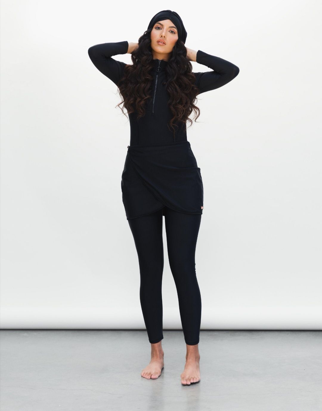 Burkini med stil – UPF50+, anti-UV, snabbtorkande