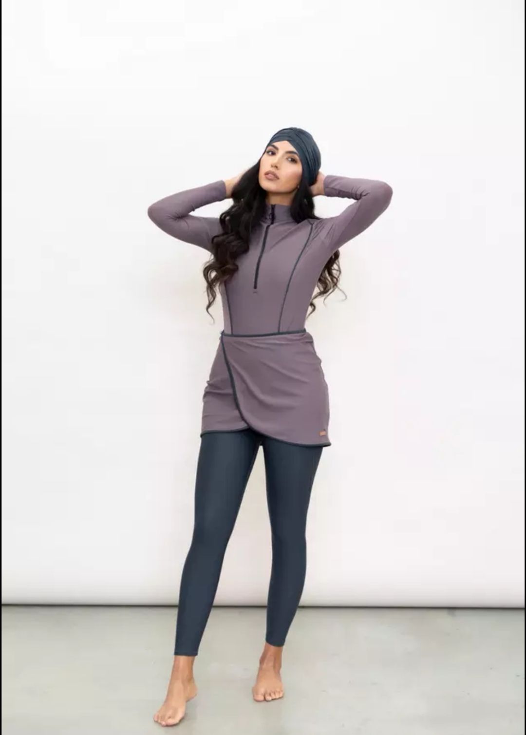 Burkini med stil – UPF50+, anti-UV, snabbtorkande