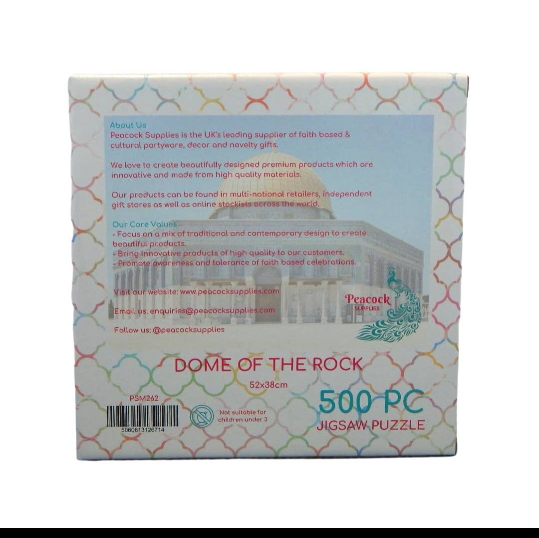 Dome of The Rock -pussel: upplev det perfekta familjenöjet, 7+