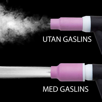 Gaslins i glas med skyddshölje #16 2.4mm