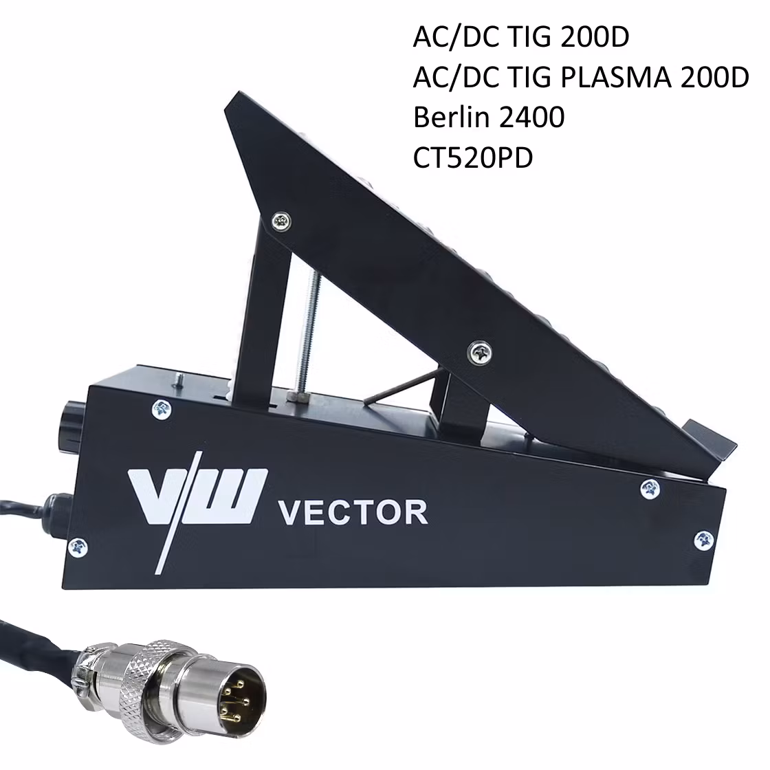Fotpedal TIG 1,5m 5-pin (Hane)