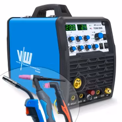 TCM250 MIG+TIG+Plasma+MMA