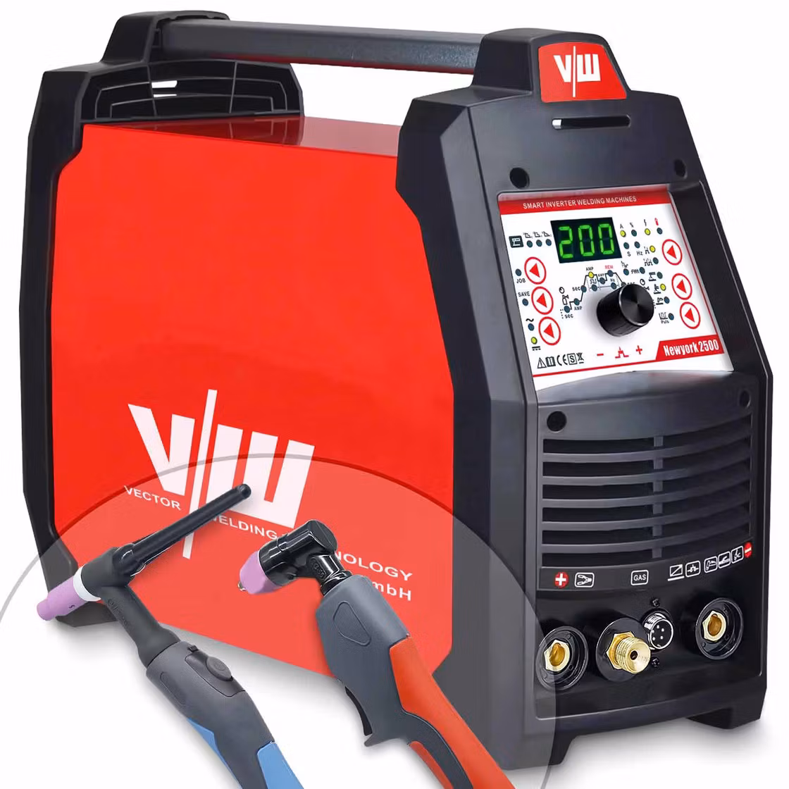 NEW YORK 2500 AC/DC TIG 200A + PLASMA 50A STARTKIT