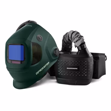 Migatronic Operator friskluftshjälm med PAPR-kit