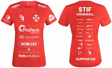 Supporter T-skjorte Unisex