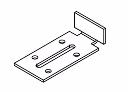 Upphängnigsbleck 34 mm VIT