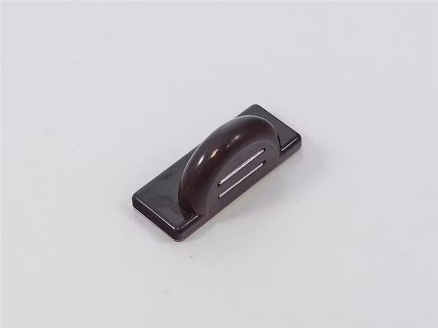 1 st Magneter vinklad Brun för tejpomontering (A29E+K)