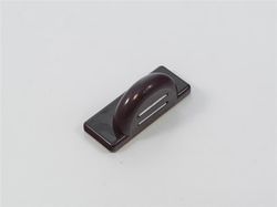 1 st Magneter vinklad Brun för tejpomontering (A29E+K)