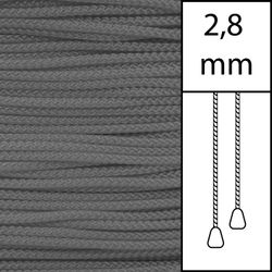 1m / Persiennlina 2,8 mm (GY) Grey  (LAGER-VARA)
