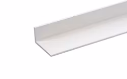 1 st / Sido-skena PVC-Vit VINKLAD 27 x 12 mm UTAN tejp (PS) (140-170 cm)