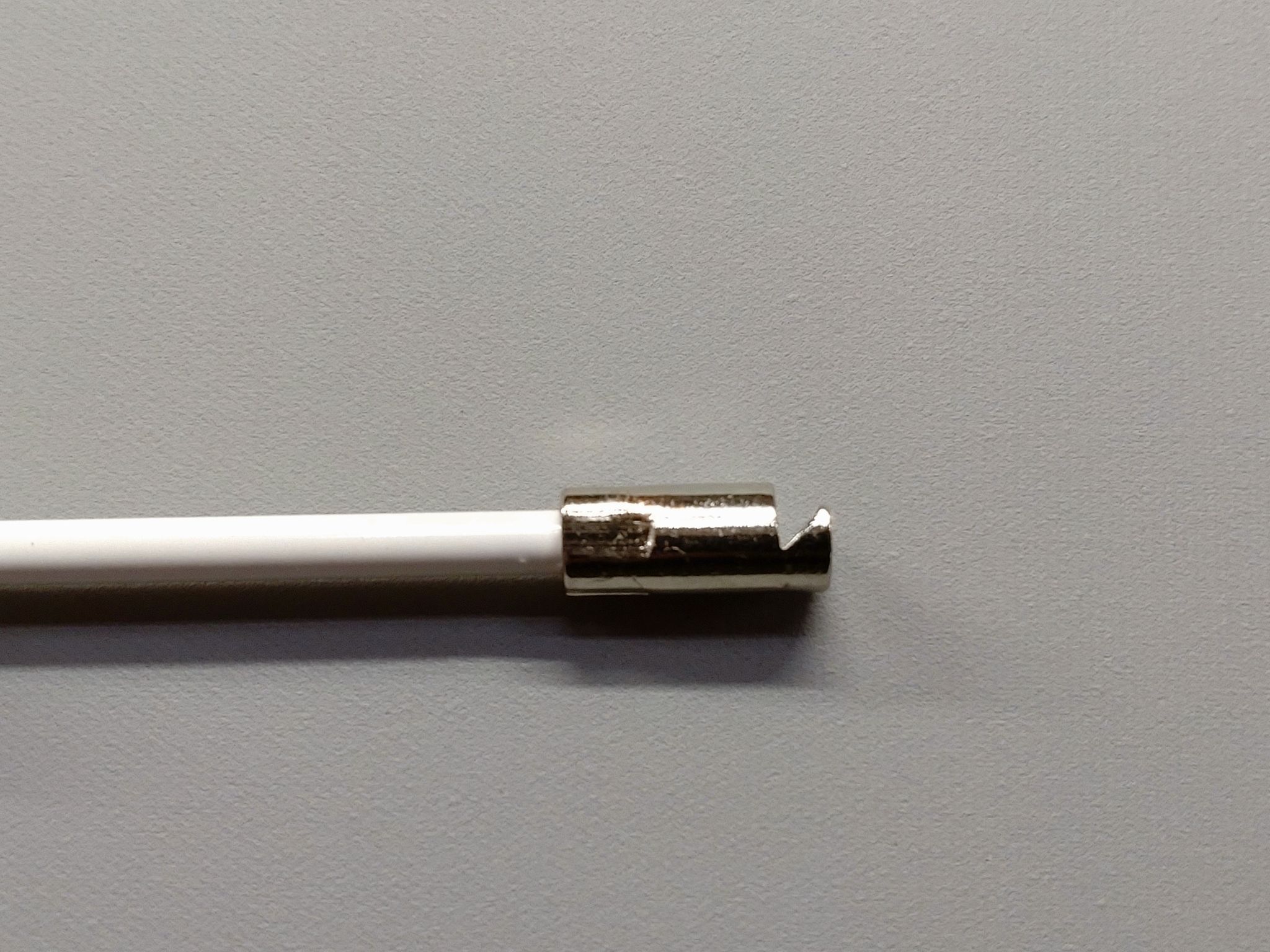 Kopia Vridstång för mellanglas persienn 15 cm VIT Typ: O