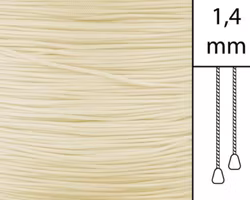 1 m / Persiennlina 1,4 mm CD-(BG) Beige (Lagervara)