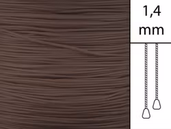 500 m / Persiennlina 1,4 mm A25 Brunm (BULK)