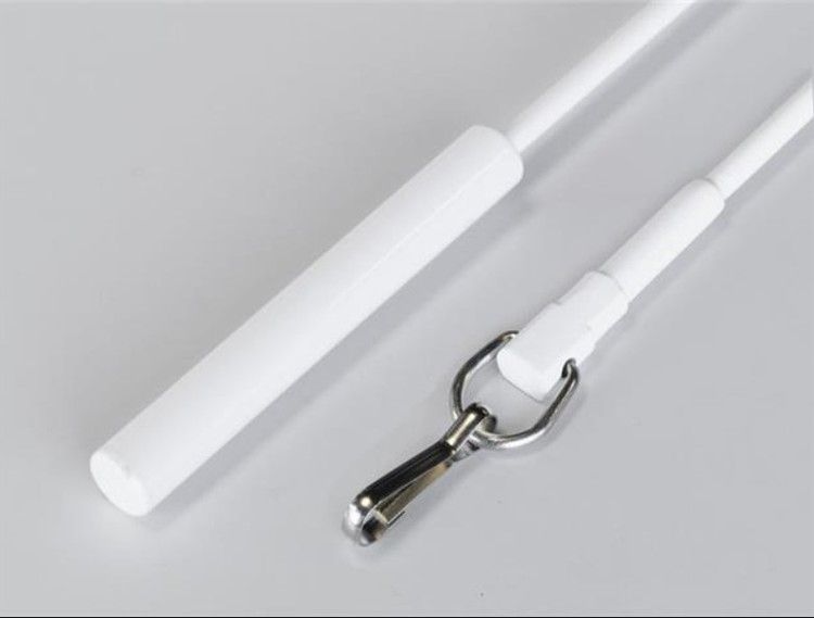 Dragpinne till panelgardin 115 cm VIT