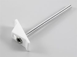 Snörledare 8 cm VIT (M09)