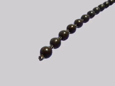 Kulkedja 4,5/6,0 mm Plast BRUN (R45-06-BR)