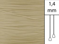 1 m / Persiennlina 1,4 mm A20 Mocca (Lagervara)