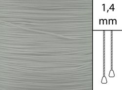 1 m / Persiennlina 1,4 mm A02 Grey (Lagervara)