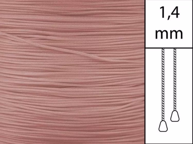 30 m / Persiennlina 1,4 mm A14 Copper (Best.vara min.30m)
