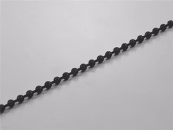 Ändlös kulkedja loop ANTRACIT-grå 4,5/6,2mm (25I) (lagervara)