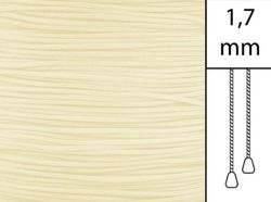 1 m / Persiennlina 1,7 mm C8001 Ivory  (Lagervara)