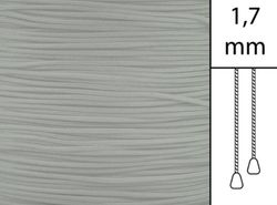 1 m / Persiennlina 1,7 mm A02 Grey (Lagervara)
