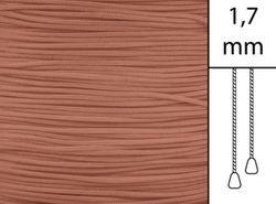 1 m / Persiennlina 1,7 mm C0804 Terracotta (Lagervara)