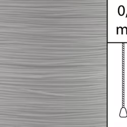 1 m / Persiennlina 0,8 mm A02 Grey (Lagervara)
