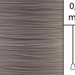 1 m / Persiennlina 0,8 mm A18 Light brown  (Lagervara)