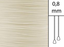 1 m / Persiennlina 0,8 mm A27 Light beige  (lagervara)